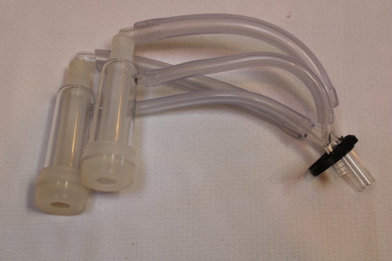 Dwarf Goat Sheep Milker Replacement Claw Cluster: Shell Inflation Silicone Liner