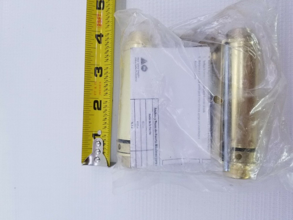 WESTWARD 4PA73C Double Acting Spring Hinge -- 4"