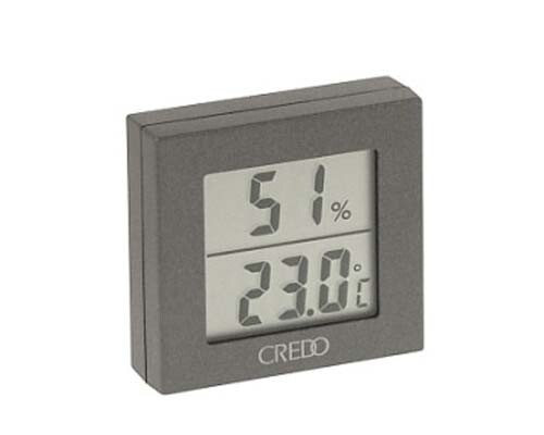 Credo Grey Digital Thermo-Hygrometer