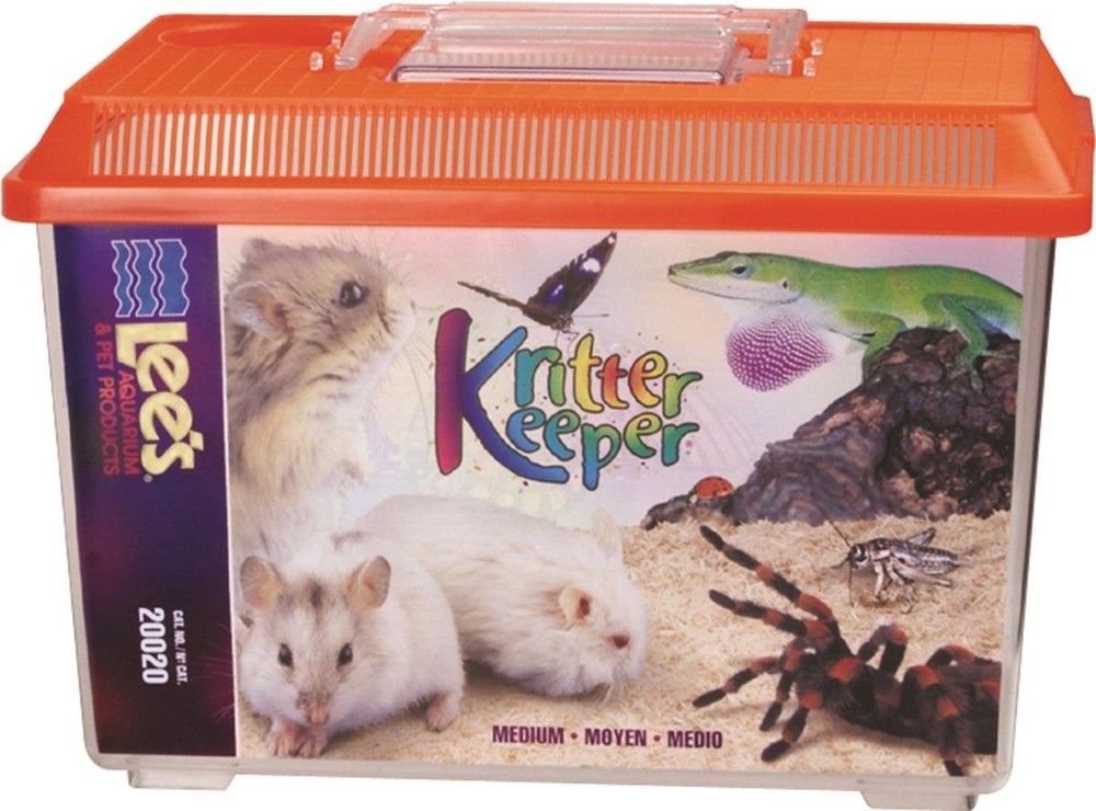Kritter Keeper, Medium Rectangle w/Lid, Label, Colors may vary