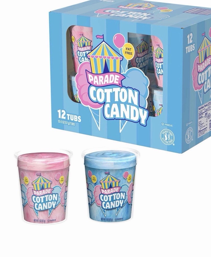 Parade Cotton Candy 12 Tubs