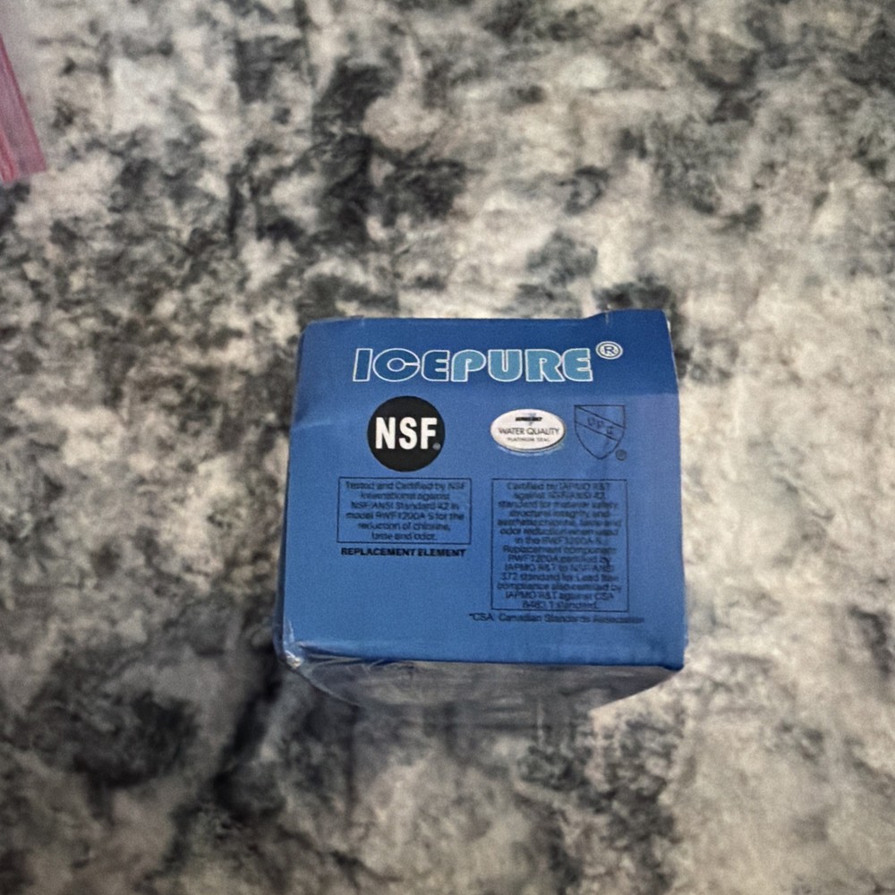 ICE PURE Refrigerator Water Filter RWF1200A Replacement Filter