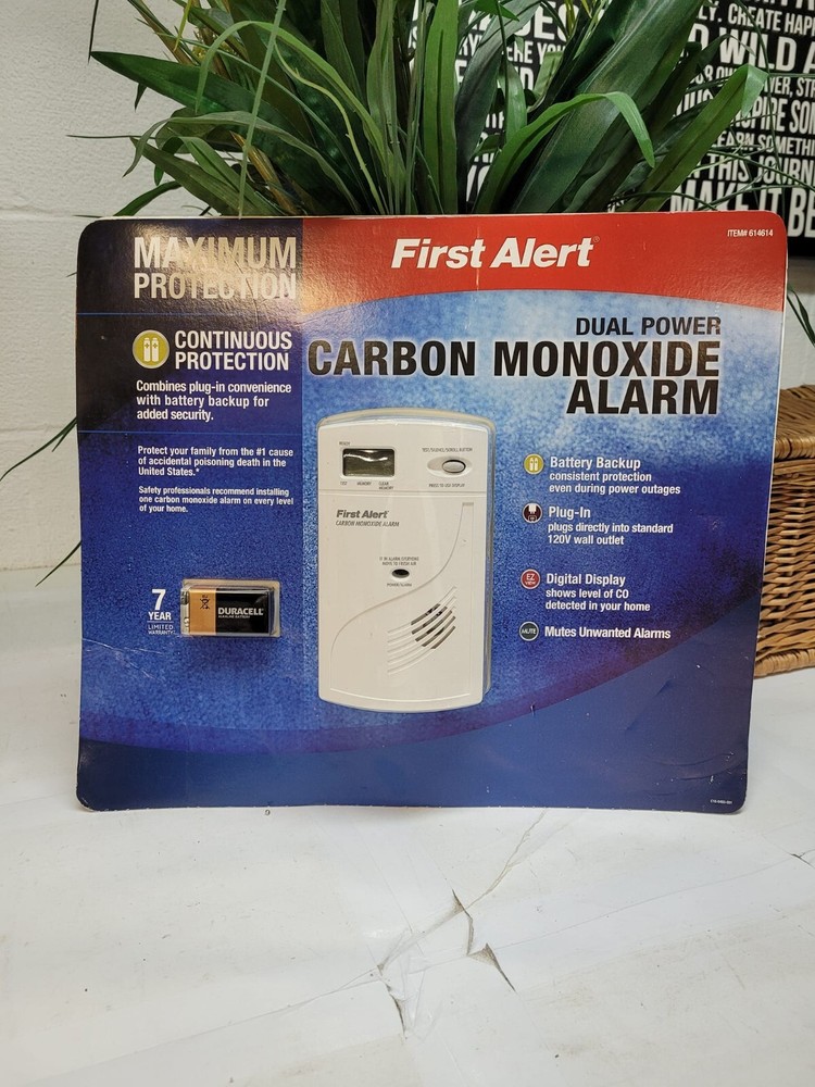 first alert carbon monoxide alarm / r4 d24