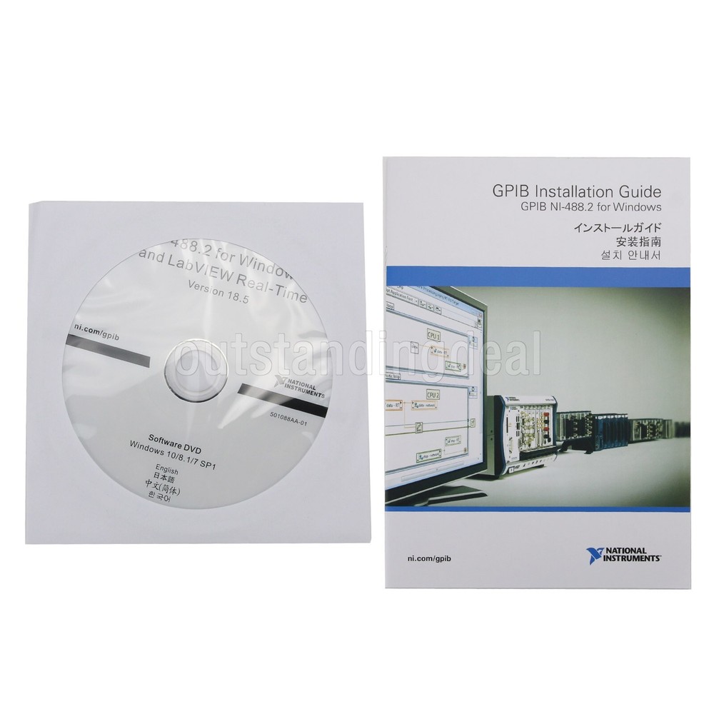 National Instruments GPIB-USB-HS Interface Adapter IEEE 488 os67