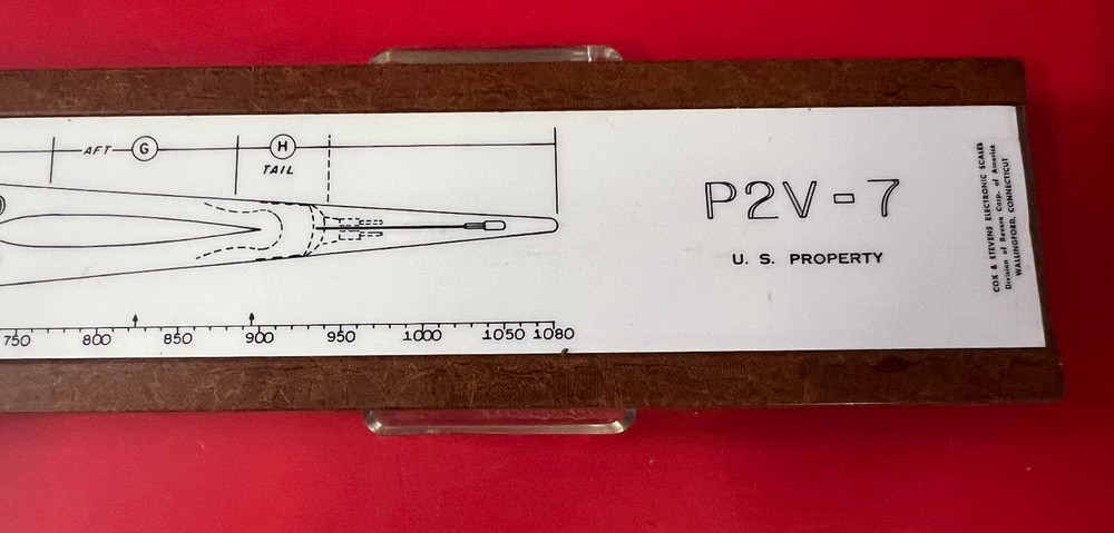 U.S. NAVY P2V7 NEPTUNE LOAD ADJUSTER W/CASE