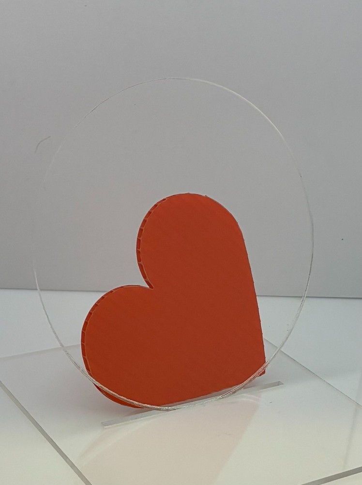 (4-Pack)-Acrylic Circle Disc-0.090" (3/32") thick-Clear-7" Diameter