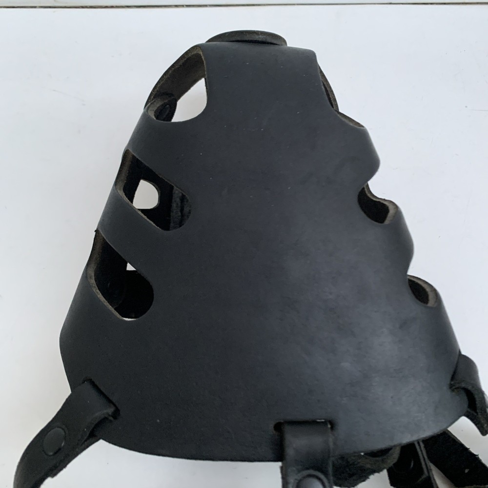 Impact Armor Leather Dog Muzzle K9 Training Police Working Dog