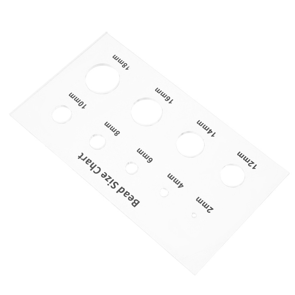 Bead Measuring Tool for Round Objects Reference Guide Measurement