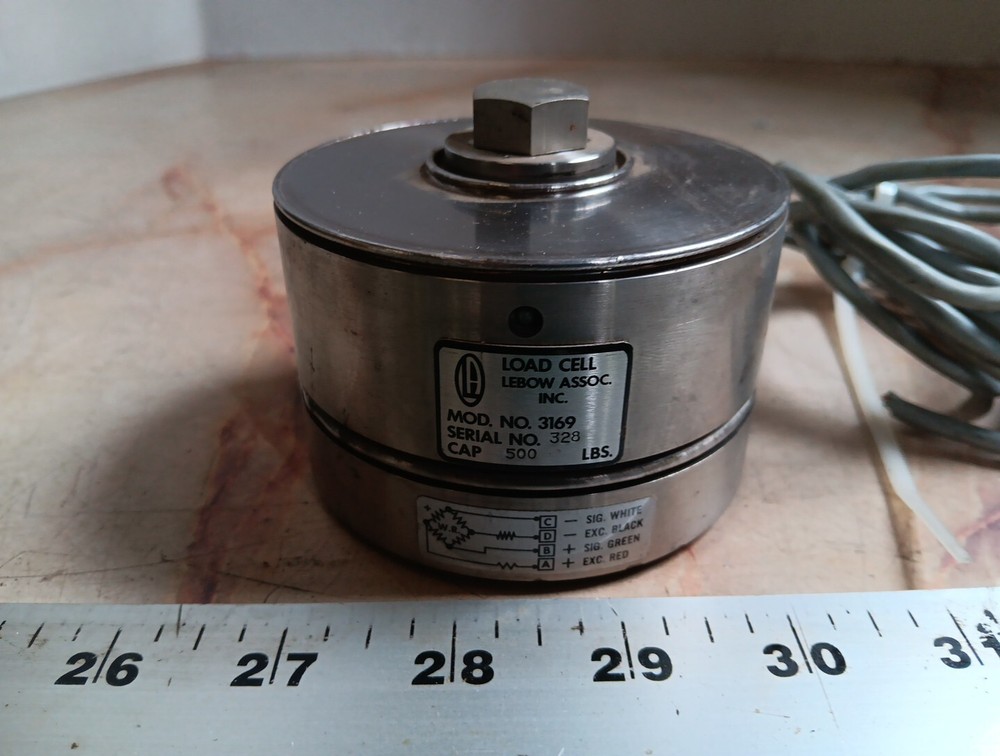 LEBOW ASSOC INC LOAD CELL 3169 CAP 500LBS