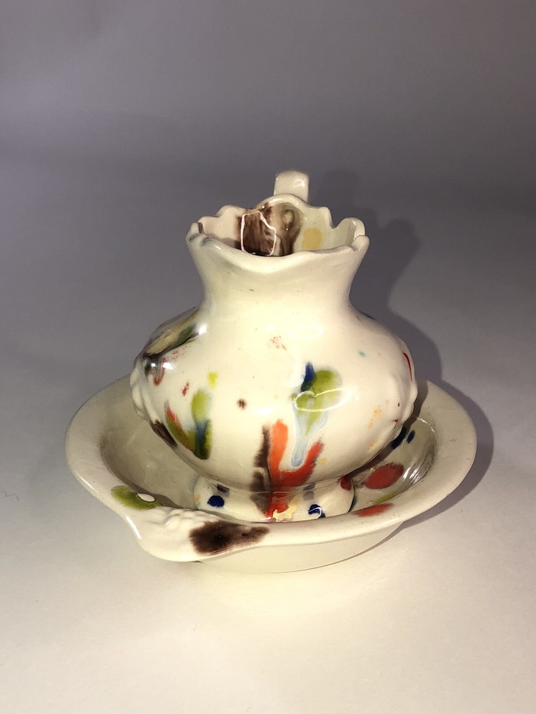 Miniature Confetti Pitcher Water Bowl