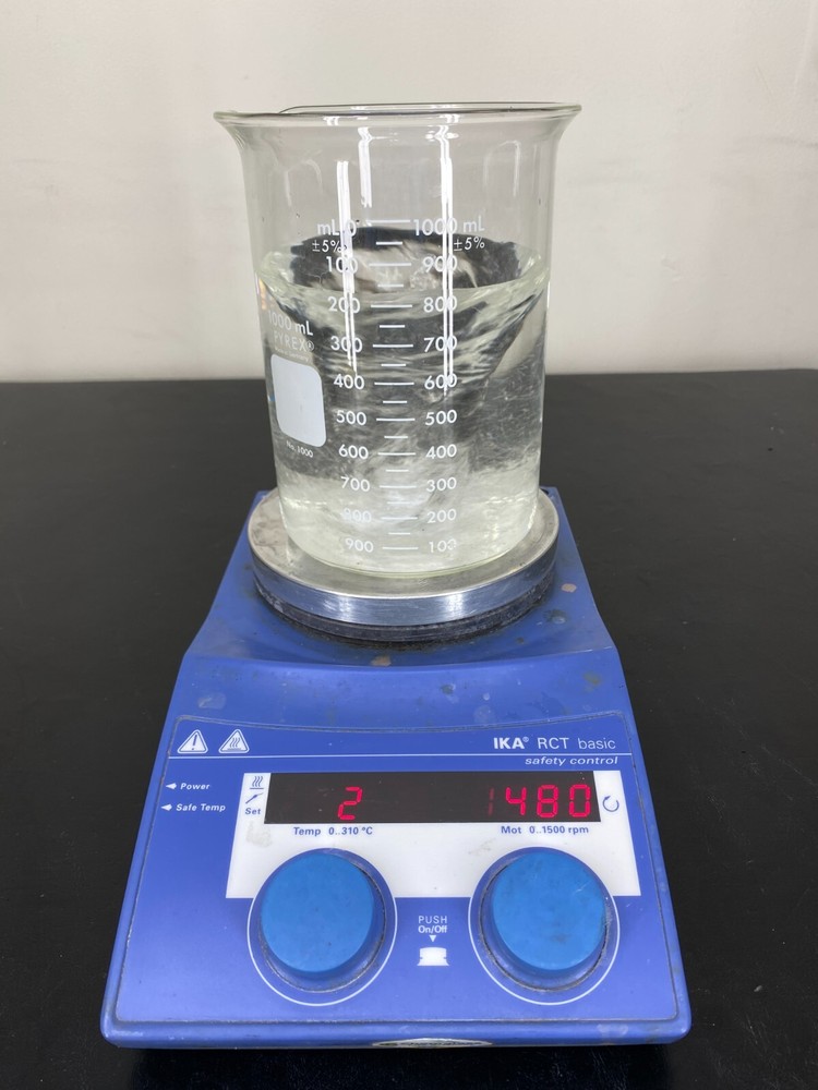IKA RCT Basic Safety Control Hot Plate Magnetic Stirrer Stirring Digital 120V