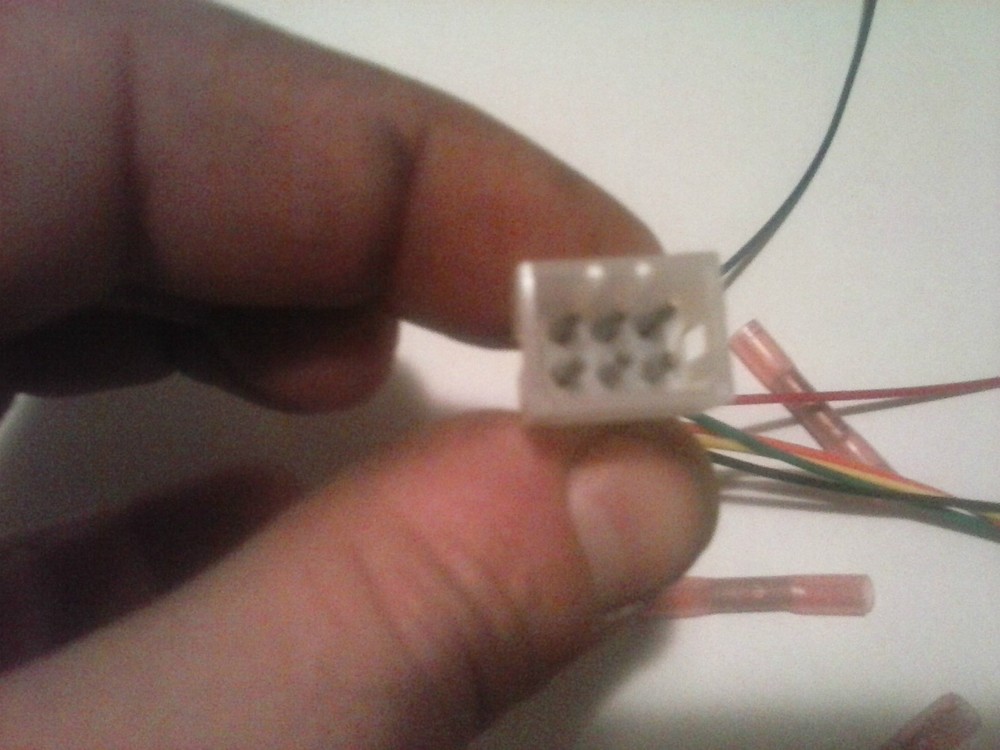 Fisher Minute Mount 6 pin Fishstick Handheld controller plug repair harness Butt