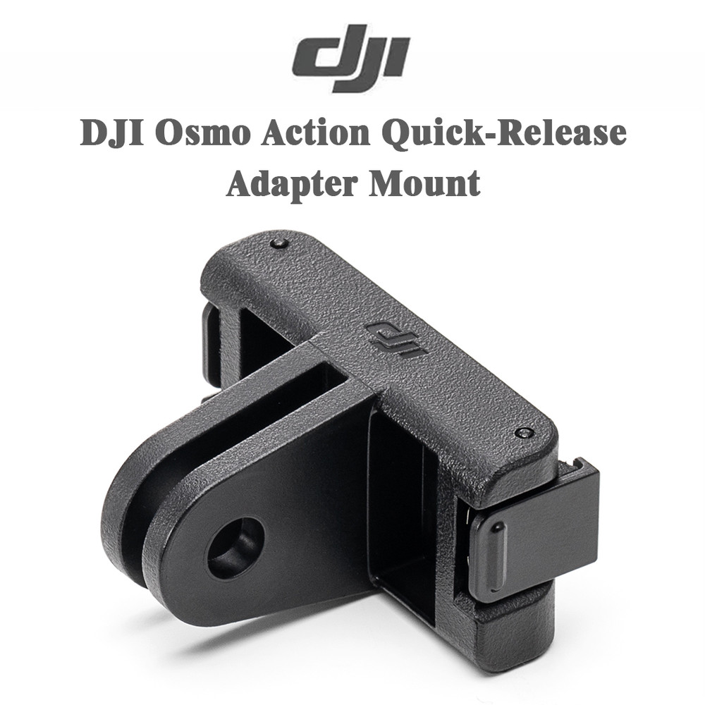 DJI Osmo Action Quick-Release Adapter Mount – Magnetic, Impact-Resistant