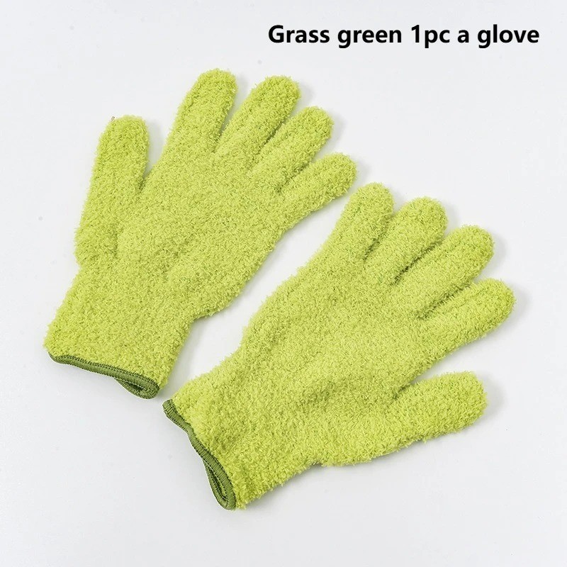 Microfiber Dusting Cleaning Glove Stretchable Reusable Car Home Duster