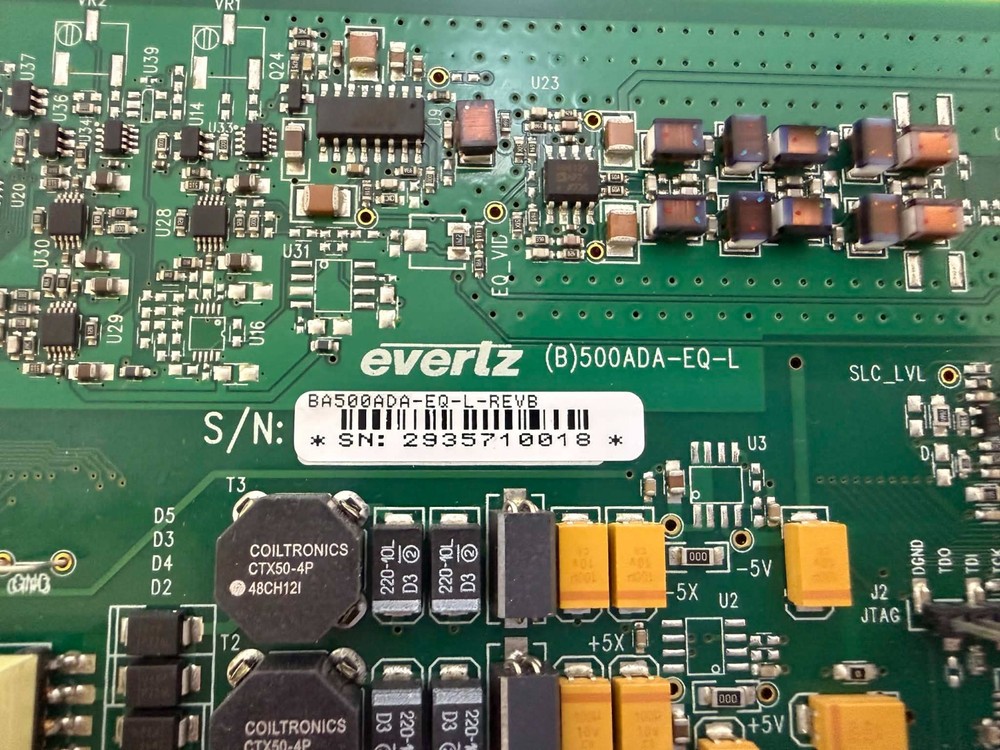 Evertz 501ADA-EQ-L Analog Video Distribution Amplifier w Cable Equalization