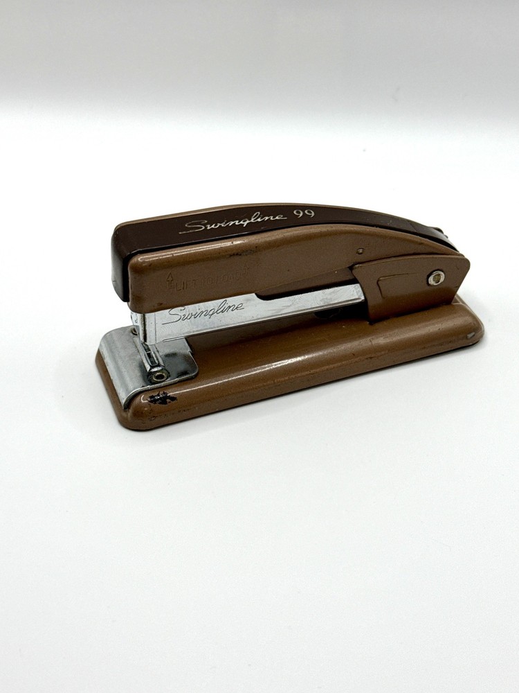 Vintage Swingline 99 Stapler Two Tone Brown