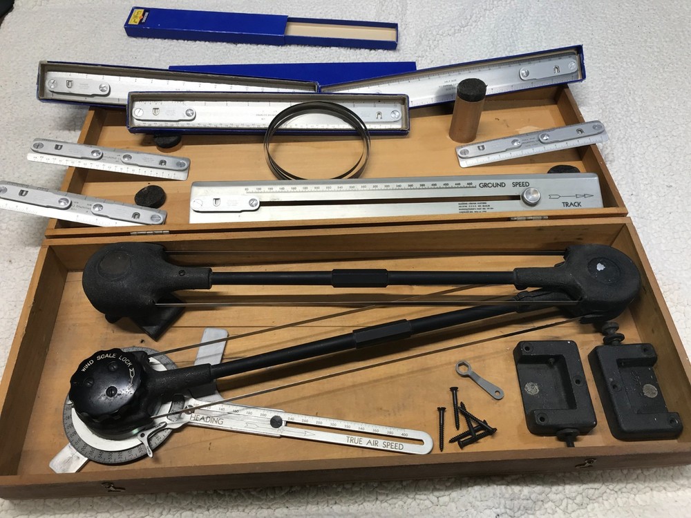 Vintage WW II Era Aviation Vector Plotting Machine From 1940’s Nice condition