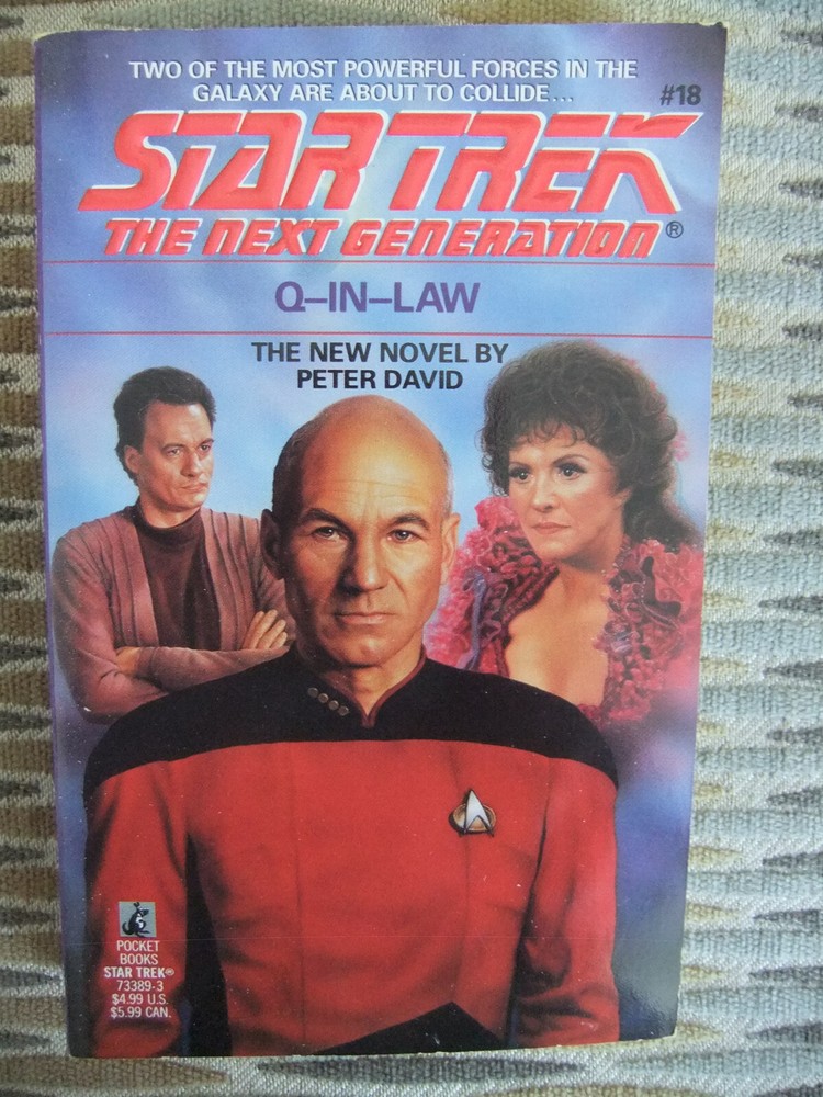 STAR TREK-THE NEXT GENERATION-FIVE NOVELS