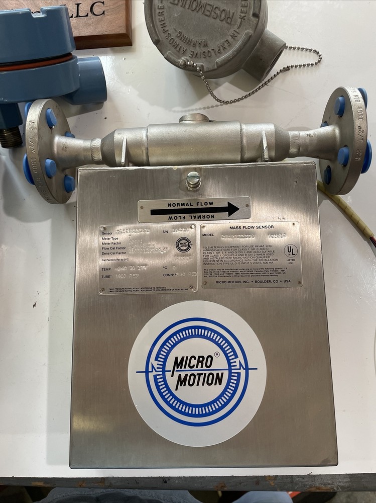 Micro Motion RFT97121PNU flow meter and transmitter DS025S113SU flow sensor 1/2”