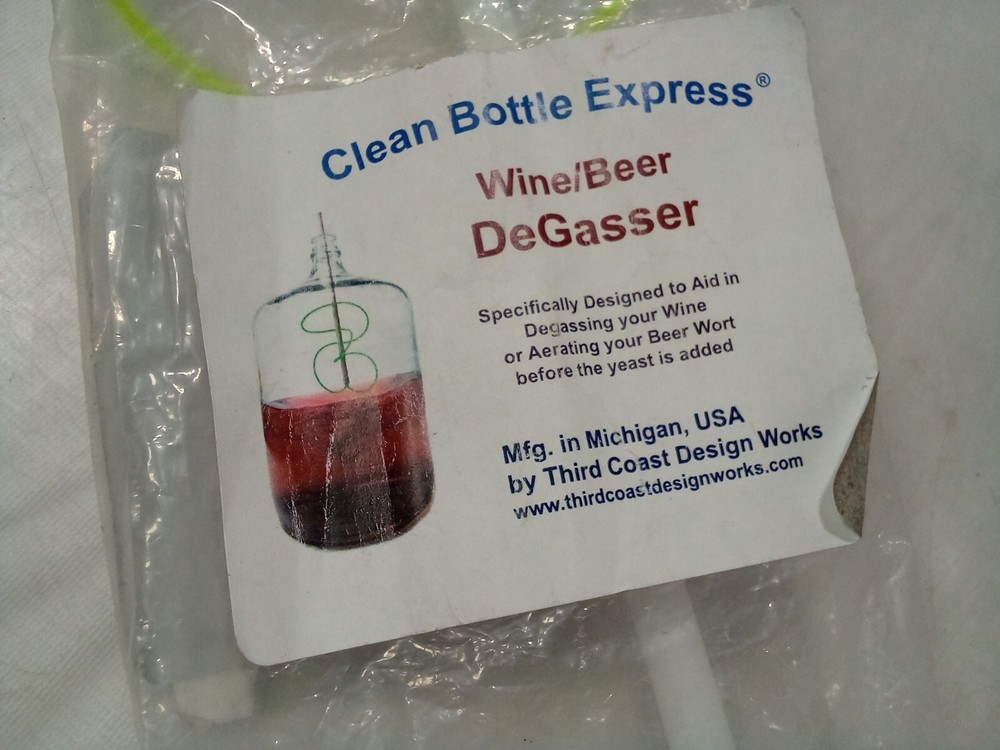 Clean Bottle Express™ Wine/Beer DeGasser