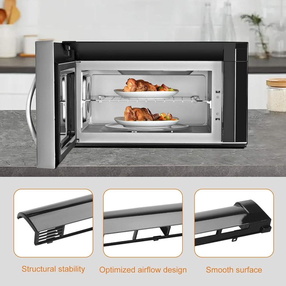 Microwave Vent Grille and Filter Replacement for LG Models - Efficient & Durable