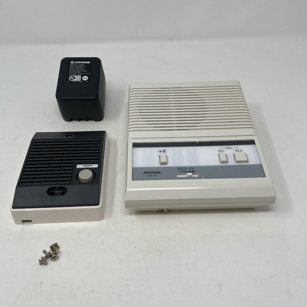 Aiphone LEM-1DLS Single-Door Access Sentry Intercom Kit