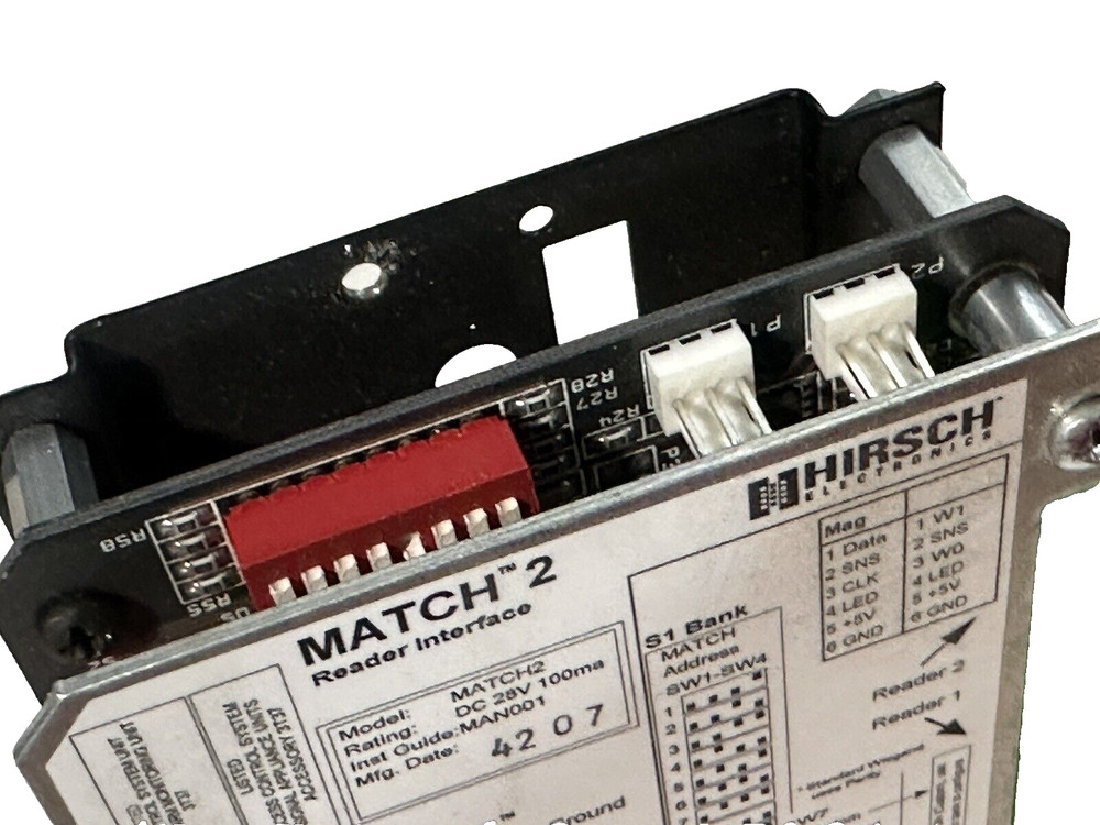 HIRSCH ELECTRONICS Match 2 Reader Interface