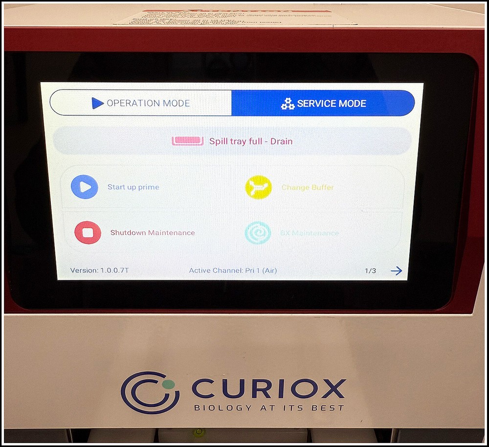 Curiox Laminar Wash HT2000 Station 96 with Buffer Exchanger HT