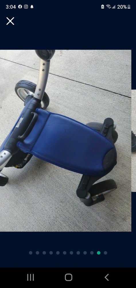Mima Xari Royal Blue Black Chassis & Starter Pack