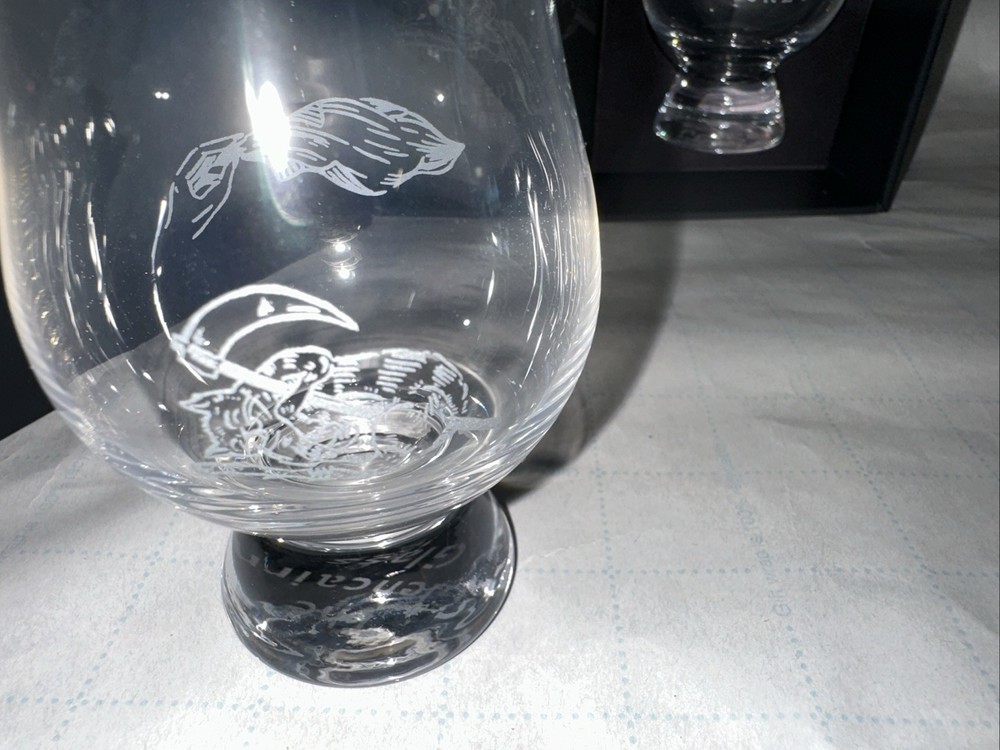 The Veil Brewing - Sleeping Forever Glass Set w/ Box And Empty Bottle 2016