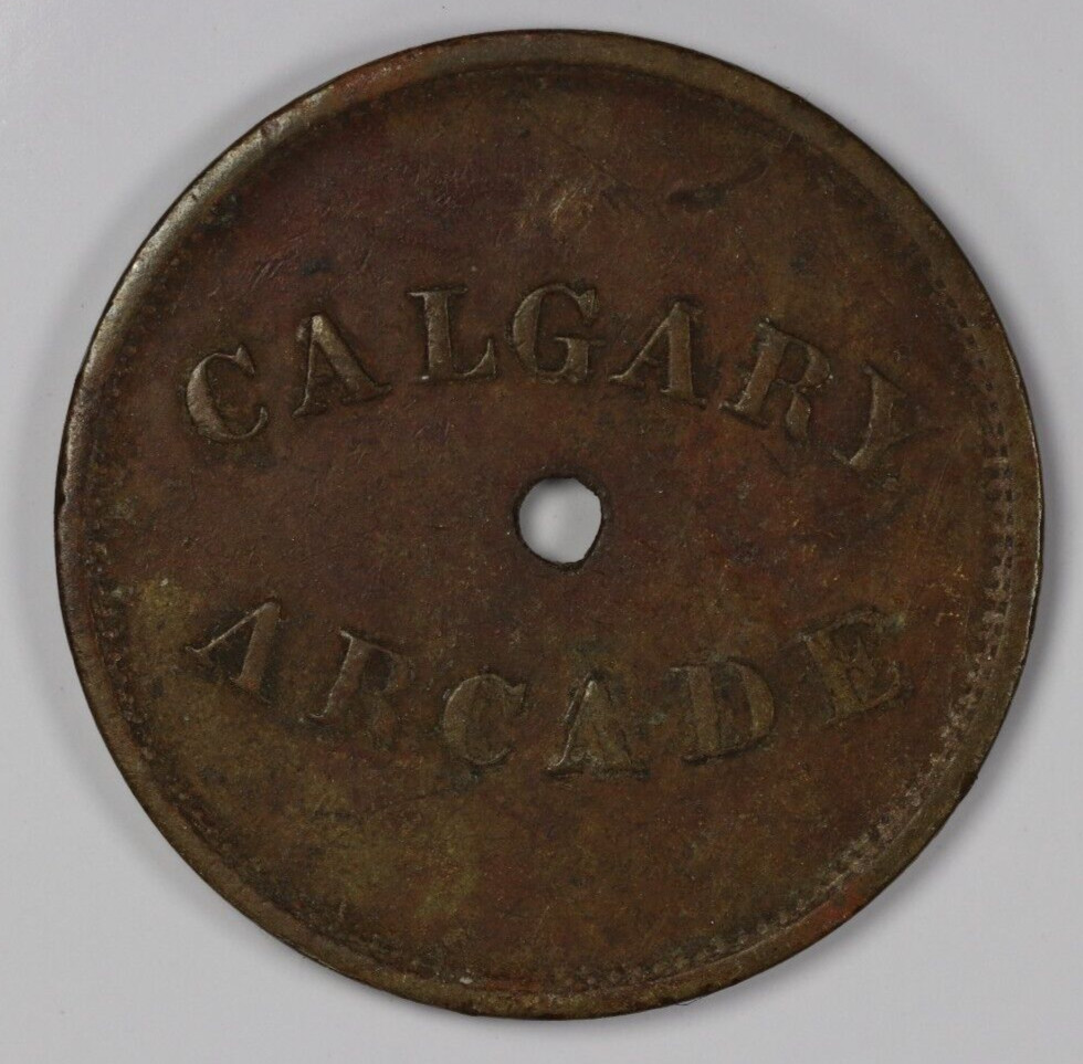 Canada Calgary Arcade Token Medal
