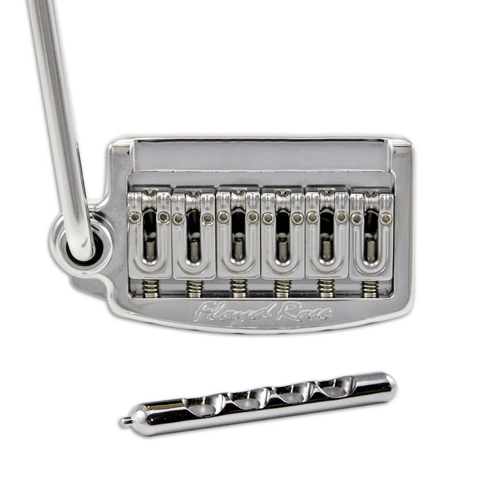 FR Left-Handed Rail Tail Tremolo - Wide, Chrome