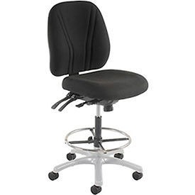 Manager Stool - 360176; Footrest Without Arms - Black