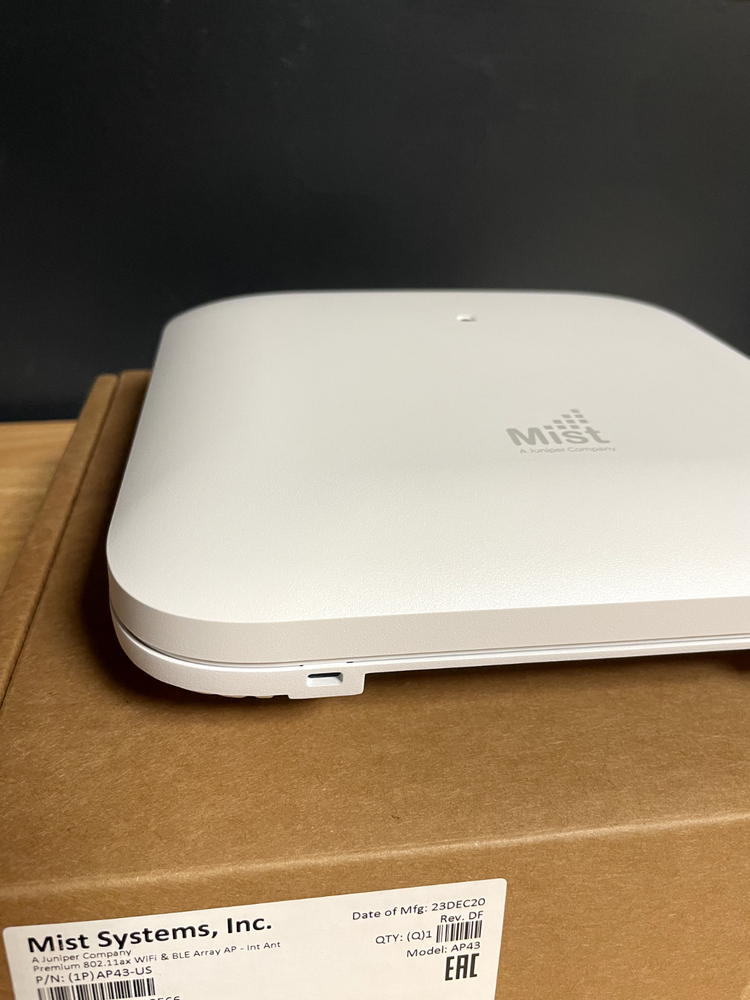 MIST SYSTEMS by Juniper Wireless Access Point 802.11ax BLE Array AP AP43-US NEW