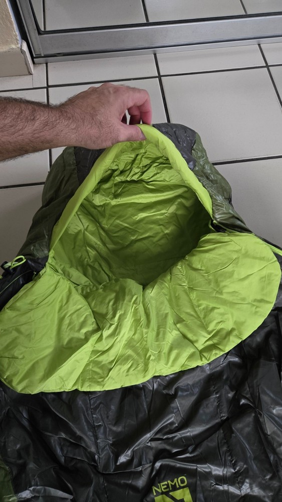 Nemo Tempo Mens Sleeping Bag Long 35f