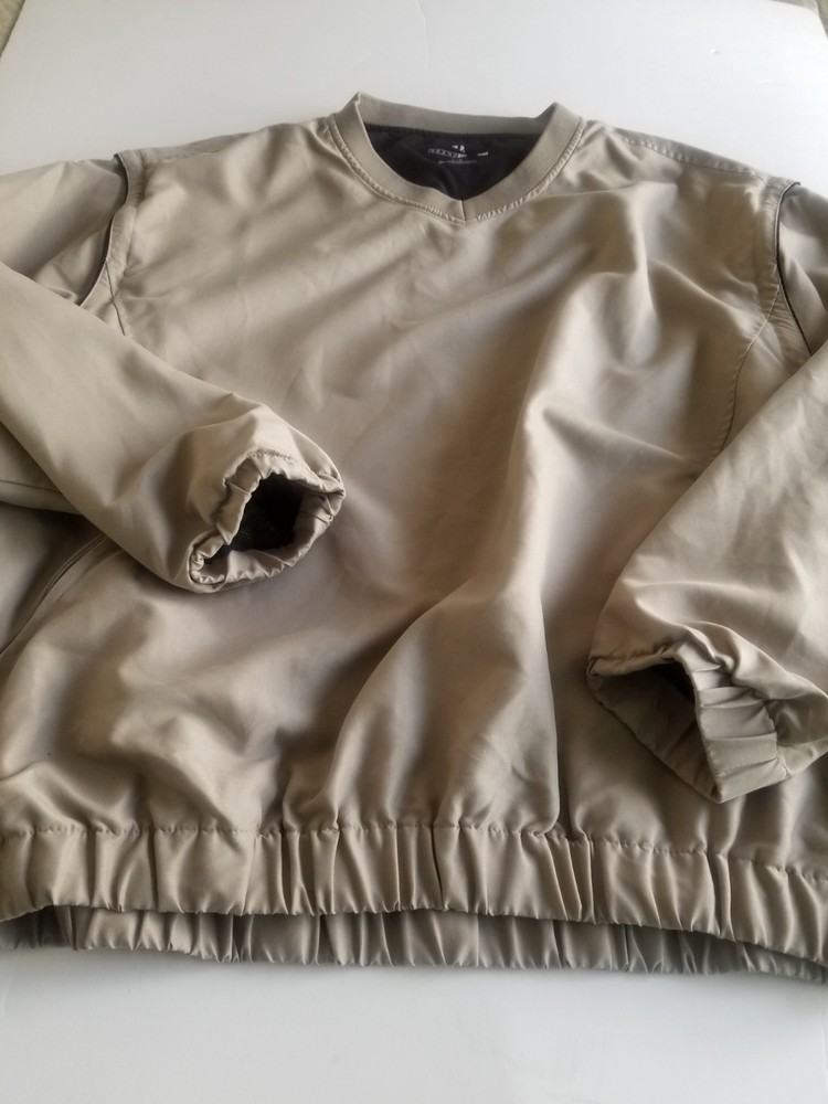 Men’s Grand Slam Windbreaker Size Large, Pullover, V-neck