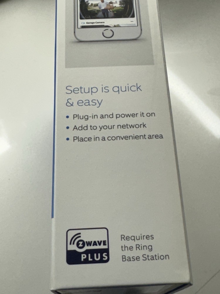 4AK1S70EN0 Ring Alarm Keypad 1st Gen Z-Wave Plus Security System Controller