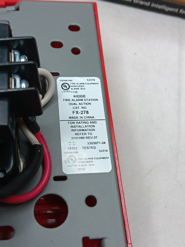 FX-278 KIDDE Manual Pull Station