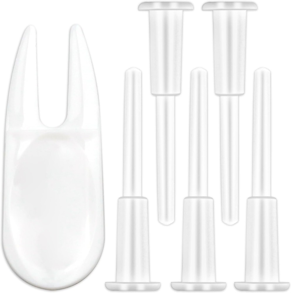 Durable Exercise Ball Plug Set: 5 Stoppers & Remover Tool for Easy Maintenance