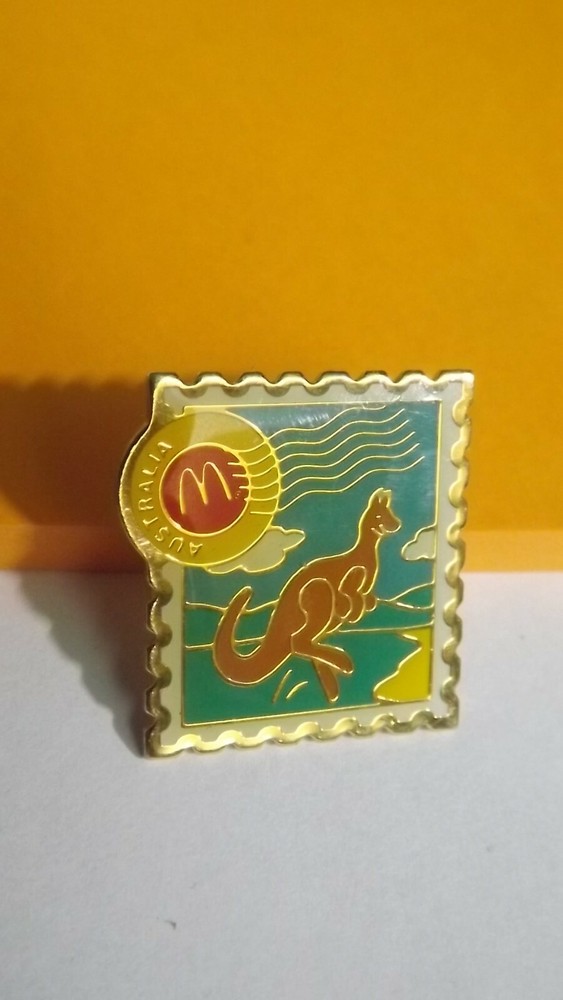McDonald's Restaurant's  "Australia" Lapel Hat Pin