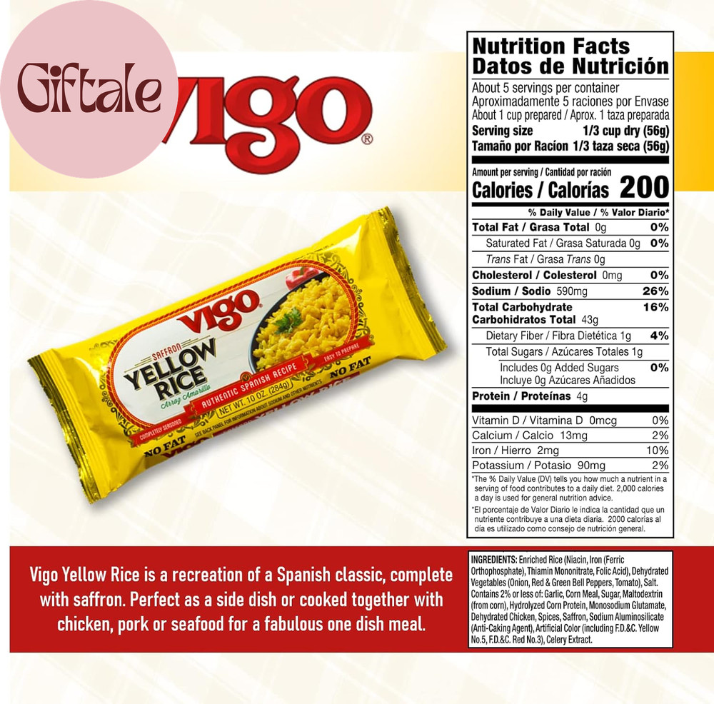 Yellow Rice, 10 Oz, 2 Ct