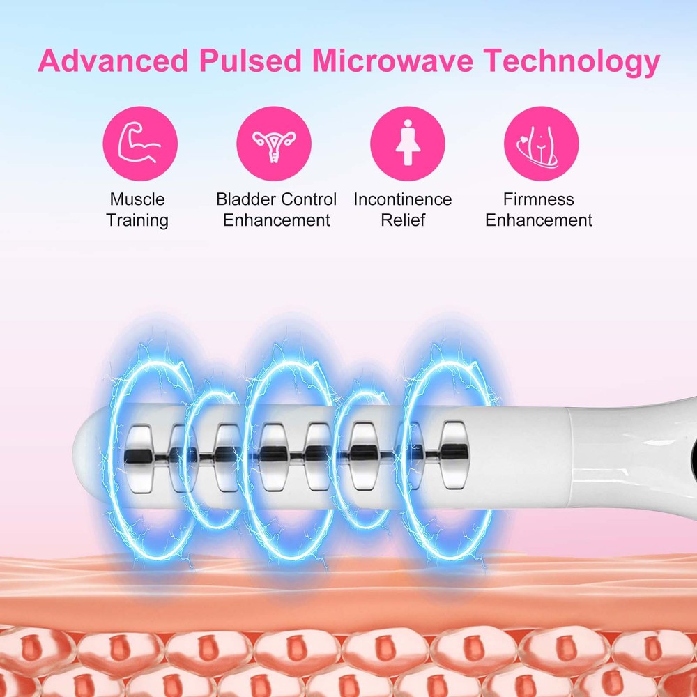 Automatic Kegel Training Device with Red Light for Vaginal Dryness Inflammation