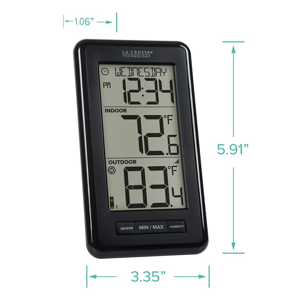 Wireless Temperature Monitor: High Accuracy, Compact