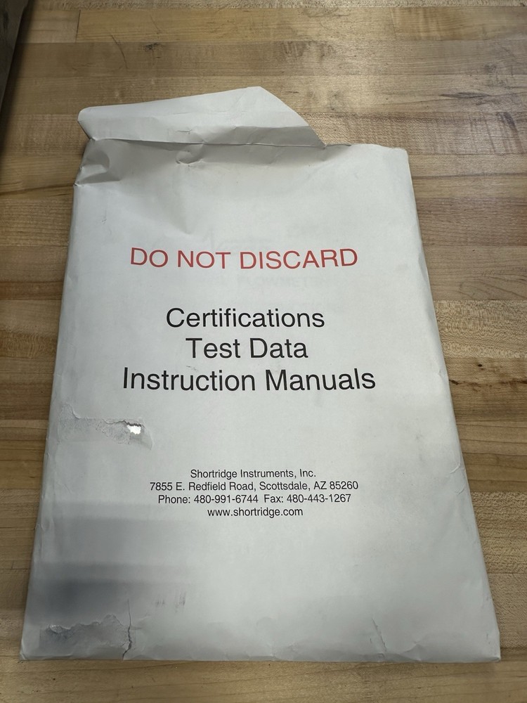 Shortridge CFM-88 AIRDATA FLOW METER