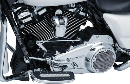 Kuryakyn 6413 Motorcycle Accent Accessory: Precision Inner Primary Chrome