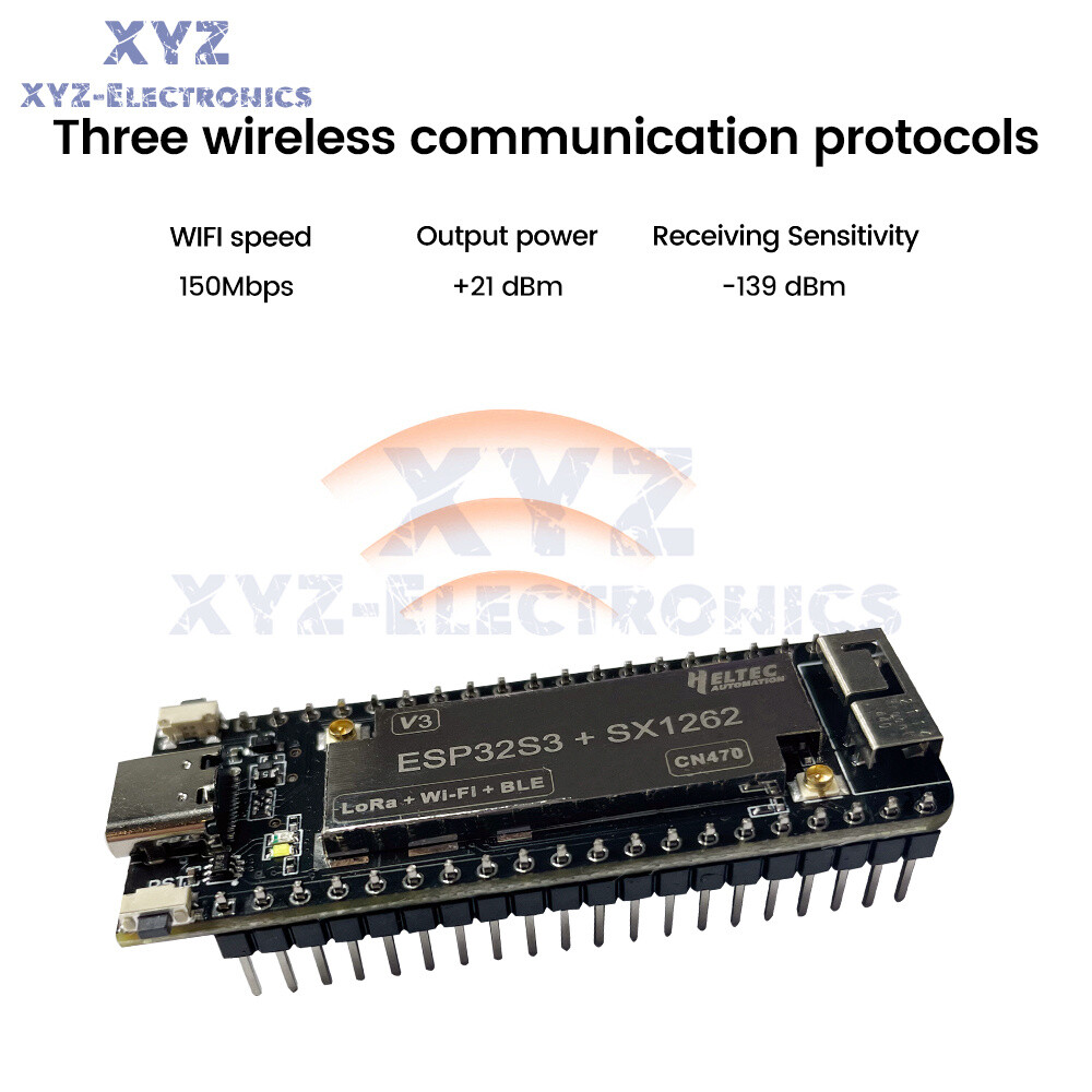 Wireless Stick Lite ESP32 LoRa V3 Wifi Bluetooth Development Board ESP32-S3 US