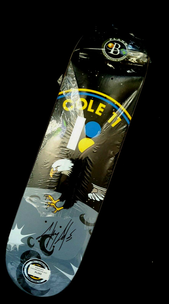 Chris Cole Signed Plan B Exploration Cole 11 Autograph Skateboard Auto Deck