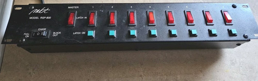 MBT RSP 800 8 Channel Multi Switch Controller Power Distribution System AC 110V