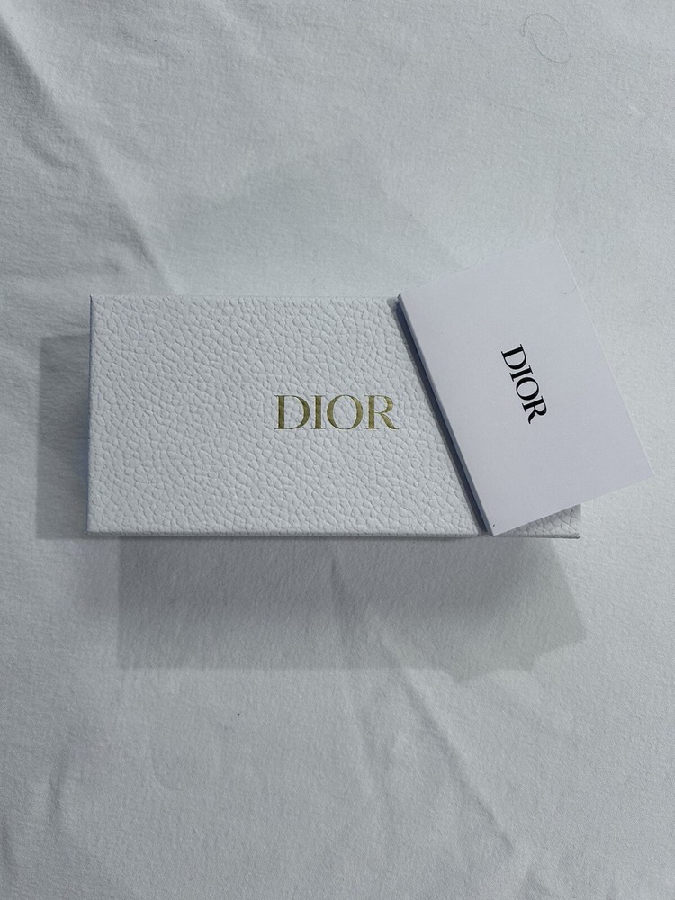 Dior Sunglasses Empty Box with Sunglass Wipe /Cleaners included Empty Box
