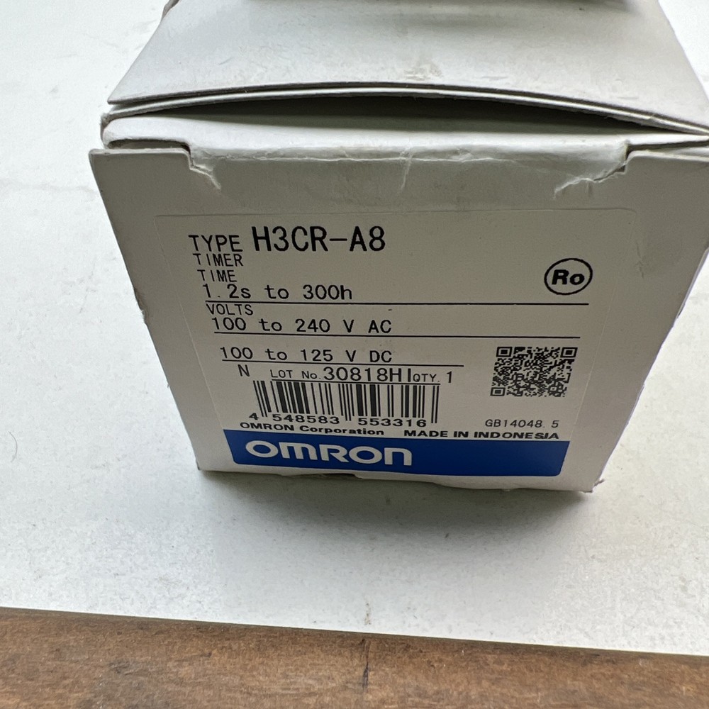 New Omron H3CR-A8 Timer Module H3CRA8